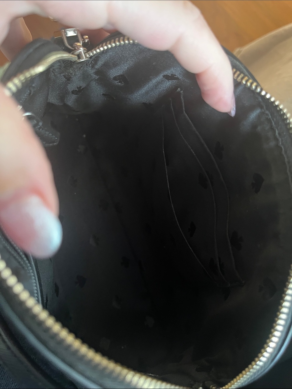 kate spade Black Leather Crossbody Bag - Picture 6 of 9